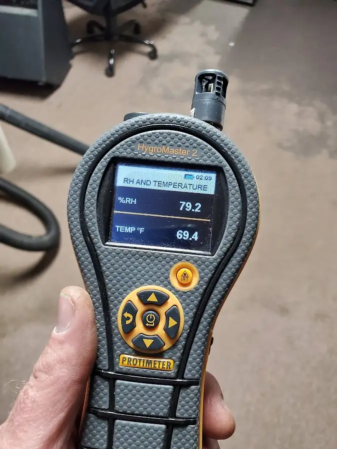 Moisture meter humidity assessment for Fire & Smoke Damage Restoration in Wilmore